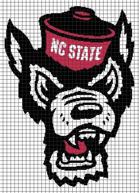 NCSU 02 Graphghan Pattern | Craftsy | Crochet blanket patterns, Crochet ...