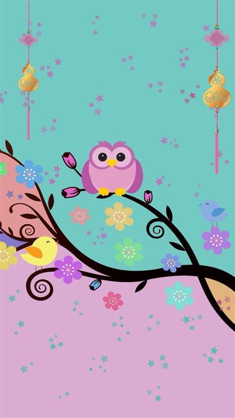 Cartoon Owl Wallpapers - Top Free Cartoon Owl Backgrounds - WallpaperAccess | Cute owls ...