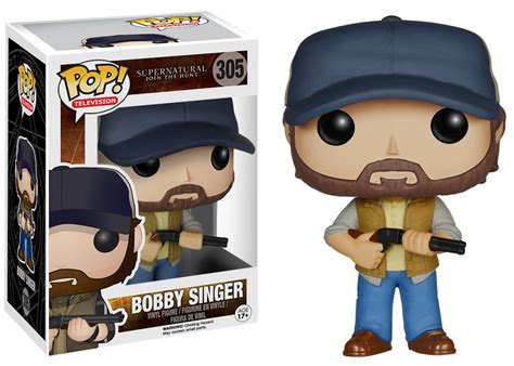 Funko Pop! Television Supernatural Bobby Singer Figure #305 - US