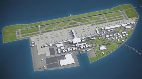 Chubu centrair international airport 3D model - TurboSquid 1483559