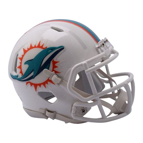 Fanatics Authentic Riddell Miami Dolphins Revolution Speed Mini ...