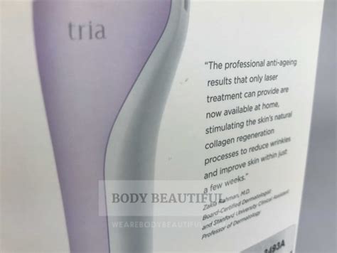 Tria Age Defying Laser review: before and after photos