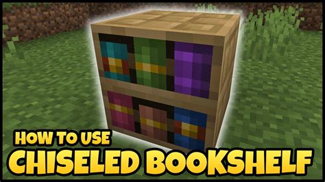 Minecraft Bookshelf Recipe