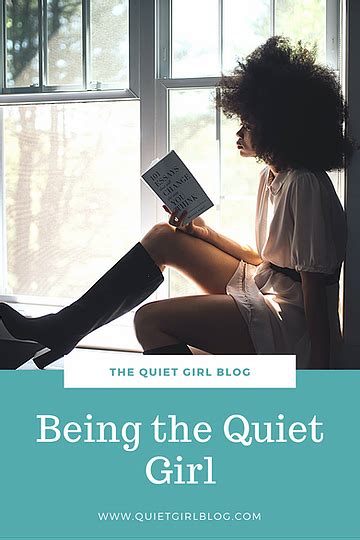 Being The Quiet Girl in 2021 | Quiet girl, Quiet person, Girl