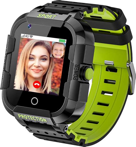 Laredas 4G Kids GPS Tracker Watch -No SIM Card,IP67 Waterproof 2 Way ...