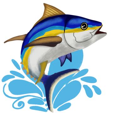 Keanekaragaman Hayati Ikan Tuna Gambar PNG | File Vektor Dan PSD ...