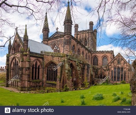 Chester Cathedral Exterior Stock Photo - Alamy