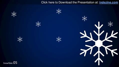 Snowflakes for PowerPoint