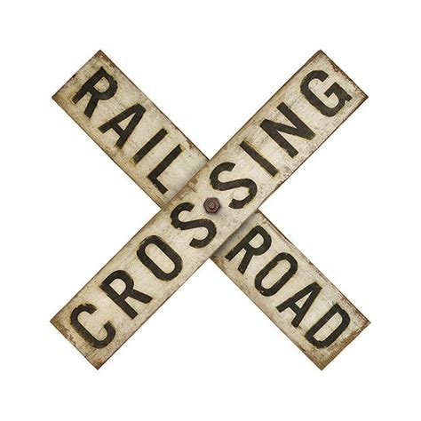 Railroad Crossing Sign Blank | Longest Journey