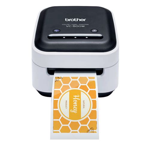 Brother VC-500W Versatile Compact Color Label and Photo Printer with ...