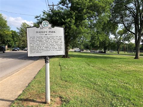 North Nashville’s Historic Hadley Park Is One Step Closer To Being Renamed After Freedom Fighter ...