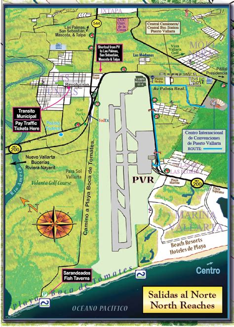 Puerto Vallarta Bus Routes Map