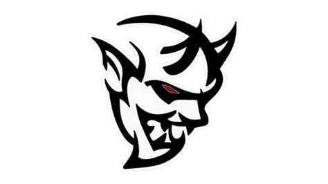 Srt Demon Logo Png Vector (Ai) Free Download Dodge Demon Logo Png