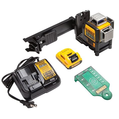 DEWALT 12V MAX Laser Level, Line Laser, 3 X 360, Green (DW089LG ...