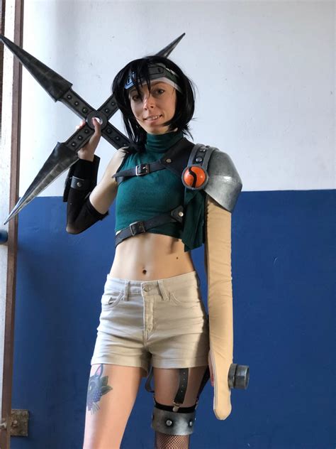 My Yuffie cosplay! Unfortunately I didn’t have time to make the orange gloves : r/FinalFantasy