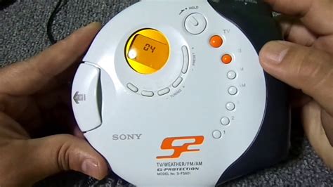 Electronics Portable Audio & Video Portable CD Players Sony D-FS601 S2 Sports CD Walkman ...