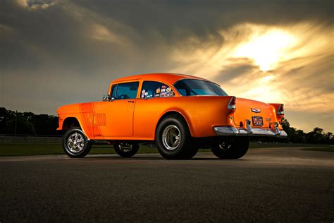 A 10-Second Street-Legal 1955 Chevy Gasser Is As Cool As It Gets - Hot Rod Network | 1955 chevy ...