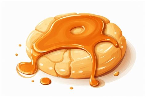 Premium AI Image | Peanut Butter Cookie in cartoon style isolated on ...