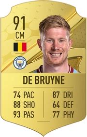 FIFA 23 - Kevin De Bruyne - Base - 91 Rated