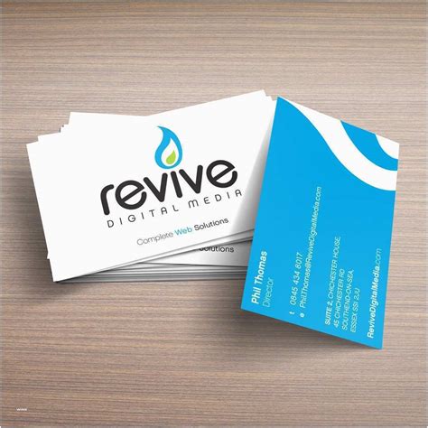 Business Card Template Publisher