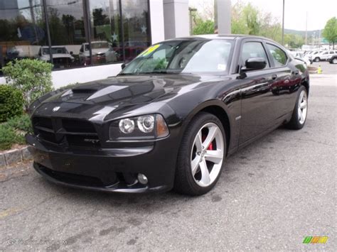 2009 Brilliant Black Crystal Pearl Dodge Charger SRT-8 #64289036 ...