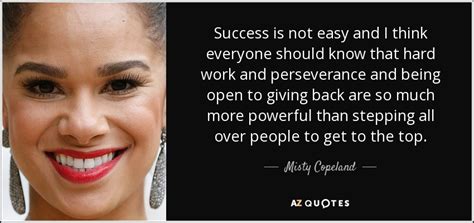 TOP 25 QUOTES BY MISTY COPELAND (of 95) | A-Z Quotes