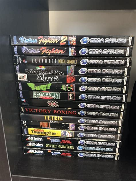 First time owning Saturn games : r/gamecollecting