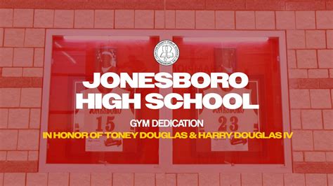 Jonesboro High School Gym Dedication - YouTube