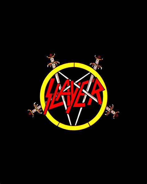 Slayer Band Logo Digital Art by Leonor Hahn - Fine Art America