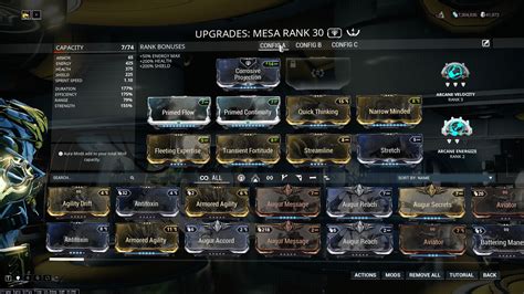 Mesa Build - Players helping Players - Warframe Forums