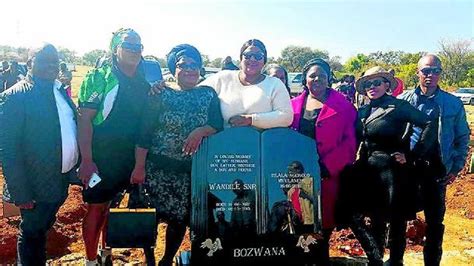 Tycoon Wandile Bozwana's legacy estate for sale, unveil his tombstone ...