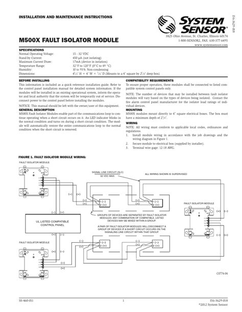 System Sensor Instructions | Electrical Wiring | Electrical Network | Free 30-day Trial | Scribd