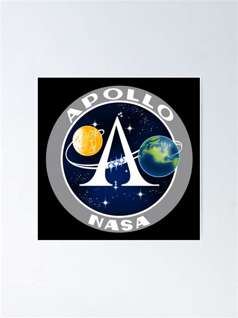 "apollo program logo" Poster by trendistudio | Redbubble