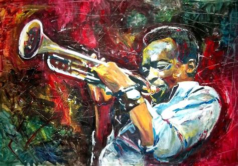 "Miles" Miles Davis - Cool Jazz - Bebop - mixed media - 28x40 inches ...