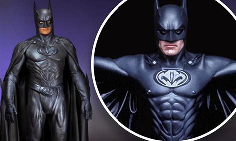 George Clooney's infamous nipple-enhanced Batman suit up for auction with starting bid of $40K ...