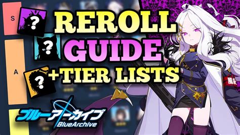 Blue Archive Tier List A Character Reroll Guide | Hot Sex Picture