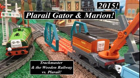 Thomas & Friends Toy Train-Unboxing Plarail Gator & Marion! - YouTube