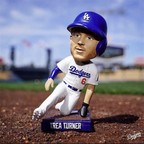 June 30, 2022 Los Angeles Dodgers - Trea Turner Bobblehead - Stadium Giveaway Exchange