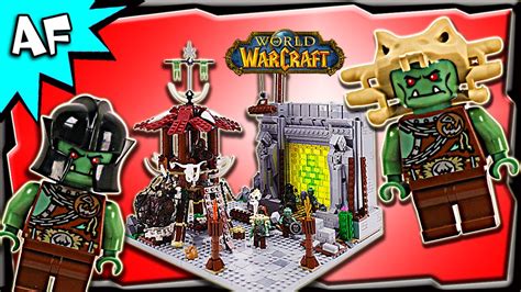 Custom Lego WARCRAFT Orcs Portal & Tower MOC Stop Motion Build Review ...