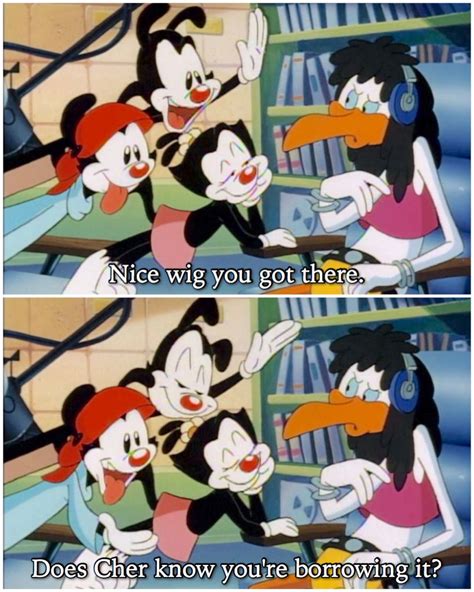 I wish I was this quick-witted | Animaniacs funny, Animaniacs, Old cartoons