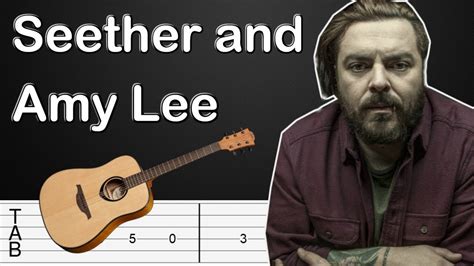 Broken - Seether ft. Amy Lee Guitar Tabs, Guitar Tutorial - YouTube