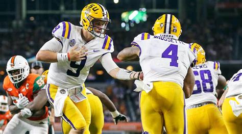 Film: LSU QB Joe Burrow shows smarts at line of scrimmage - Sports ...