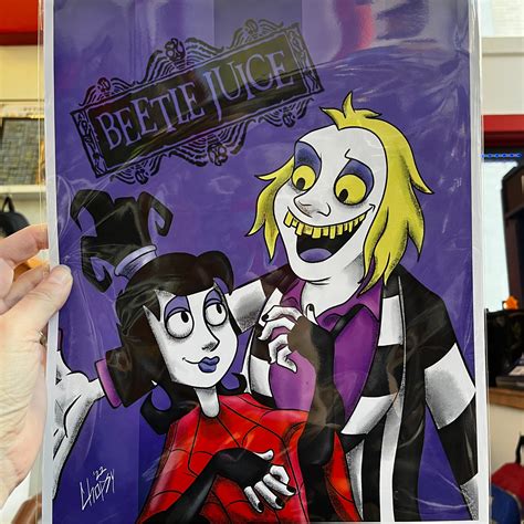 RePop Gifts | Beetlejuice Inspired Fan Art Print