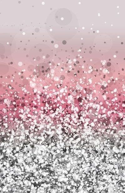 sparkly pink and silver wallpaper | Sparkle wallpaper, Iphone wallpaper ...