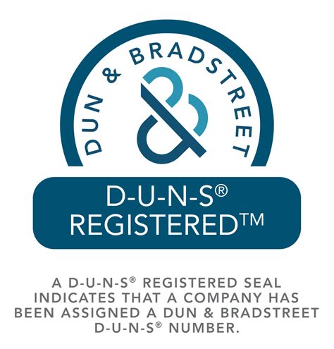 Inspire Confidence with D&B D-U-N-S Registered Seal