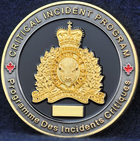 RCMP Critical Incident Program Emergency Response Team ERT | Challengecoins.ca