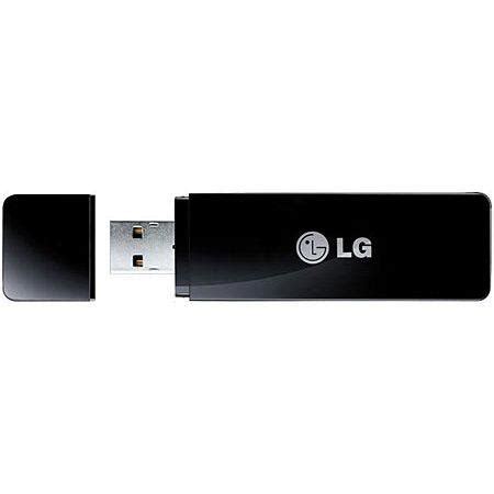 LG AN-WF500 Wi-Fi Bluetooth USB Dongle for LB5800/LB6100/LB6190/PB6900/PB6600 Series, IEEE 802 ...