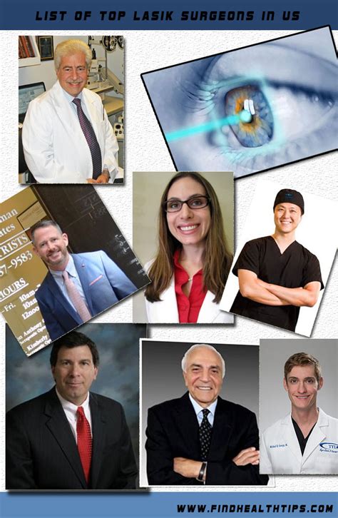 List Of Top Lasik Eye Surgeons In US - Find Health Tips