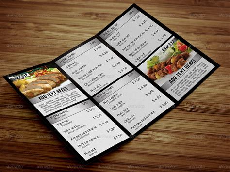 Food Menu Designs - 18+ Examples, Tips