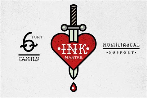 Top 30 Best Old School Tattoo Fonts – Out Of Step Font Company